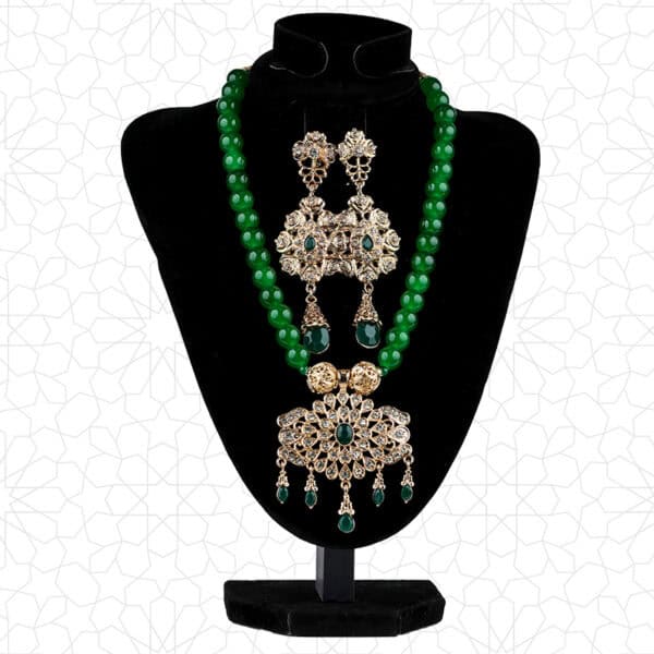 Moroccan Necklace With Earring - Image 2