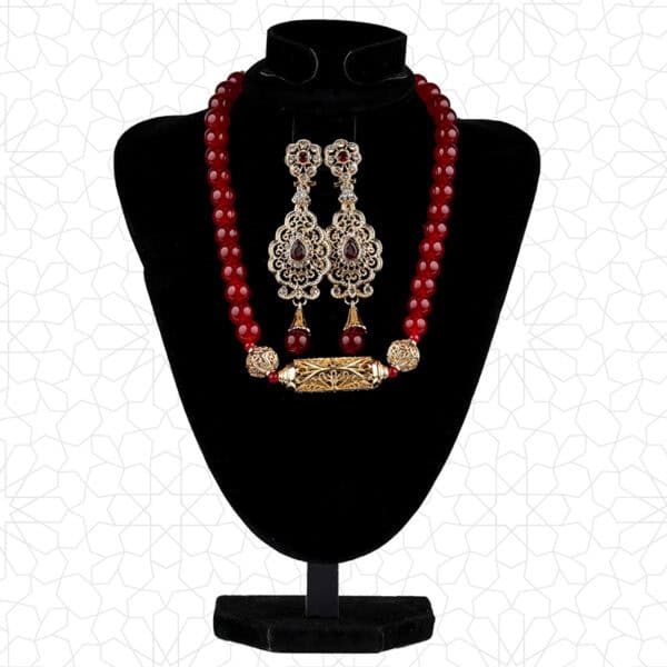 Moroccan Necklace With Earring - Image 2