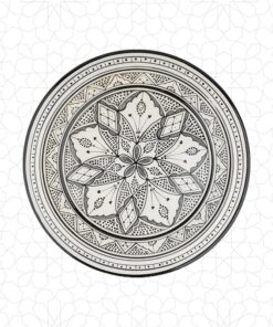 Handmade Qasria Hand Painted Art 48cm