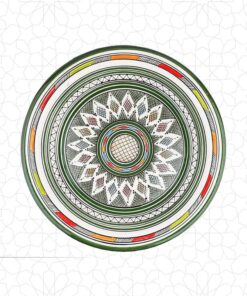 Handmade Qasria Hand Painted Art 48cm