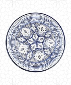 Handmade Qasria Hand Painted Art 44cm
