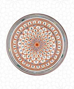 Handmade Qasria Hand Painted Art 48cm