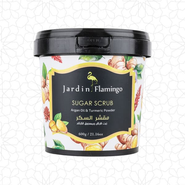 Argan Oil & Turmeric Sugar Scrub for Radiant Skin