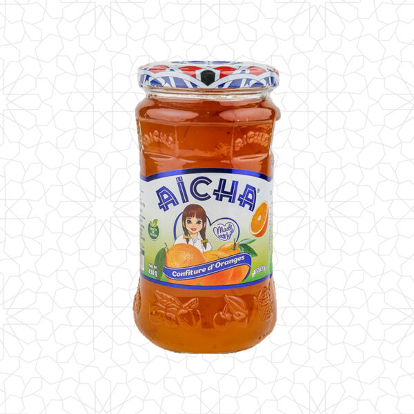 Aicha 430g Orange Jam - Sweet Citrus Delight for Spreading - Image 3