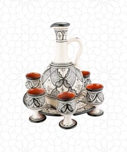 Ceramic Laban Set in Elegant Black Finish