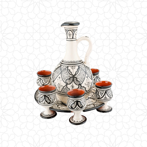 Ceramic Laban Set in Elegant Black Finish