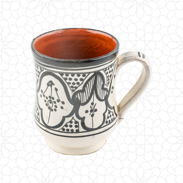 Safi Black Ceramic Mug - Elegant Everyday Drinkware - Image 2