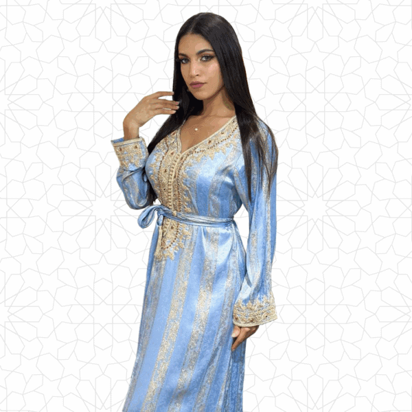 Jawhara Caftan Off-White - Image 3