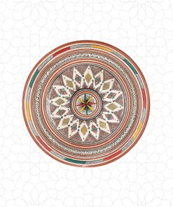 Handmade Qasria Hand Painted Art Tamazight North 45 cm