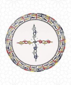 Ceramic Handmade Tangiers Plate 45cm