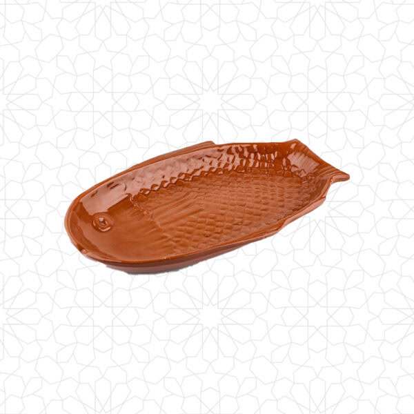 Oven Safe Cooking Plate Fish Shape 45cm - Image 2