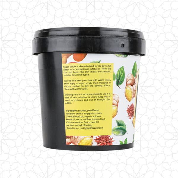 Argan Oil & Turmeric Sugar Scrub for Radiant Skin - Image 2