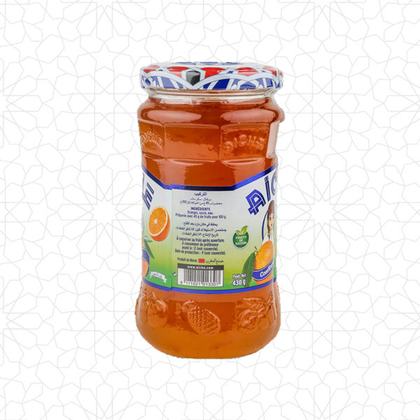 Aicha 430g Orange Jam - Sweet Citrus Delight for Spreading - Image 2