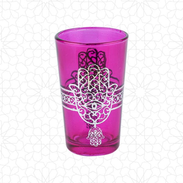 Moroccan Tea Glasses Silver - Image 2