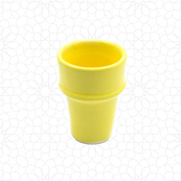 Moroccan Ceramic Handmade Cup Glazed - Image 4