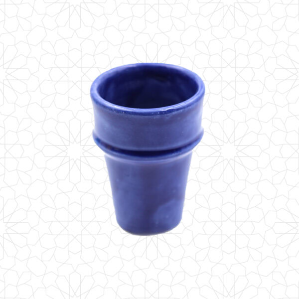 Moroccan Ceramic Handmade Cup Glazed - Image 3