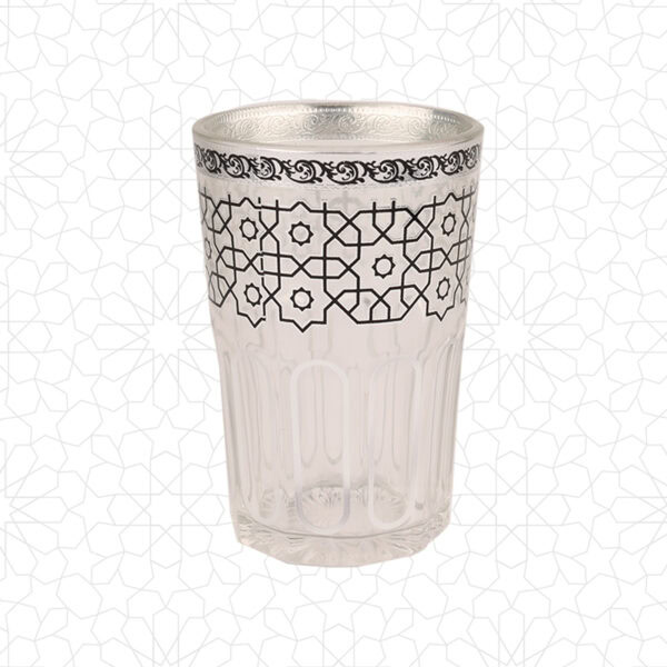 Moroccan Tea Glasses Silver - Image 2