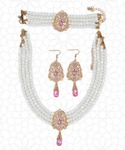 Moroccan Necklace With Earring & Bracelet