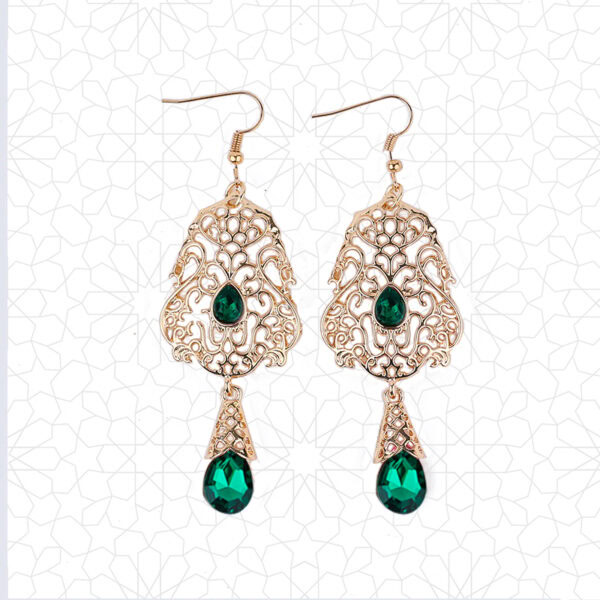 Moroccan Necklace With Earring & Bracelet - Image 4