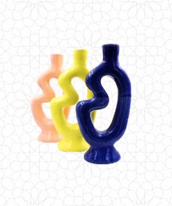 مزهريات مغربية معاصرة مصنوعة يدوياً