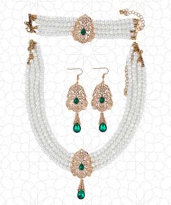 Moroccan Necklace With Earring & Bracelet