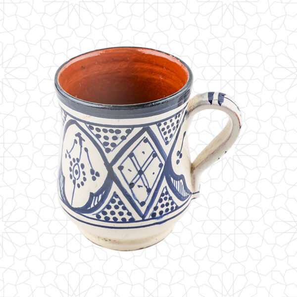 ⁦مج صافي سيراميك صافي أزرق⁩ - الصورة ⁦2⁩