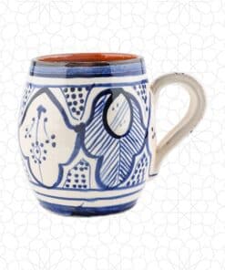 Safi Ceramic Blue Mug - Stylish and Functional Drinkware