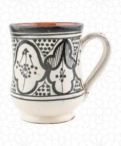 Safi Black Ceramic Mug - Elegant Everyday Drinkware
