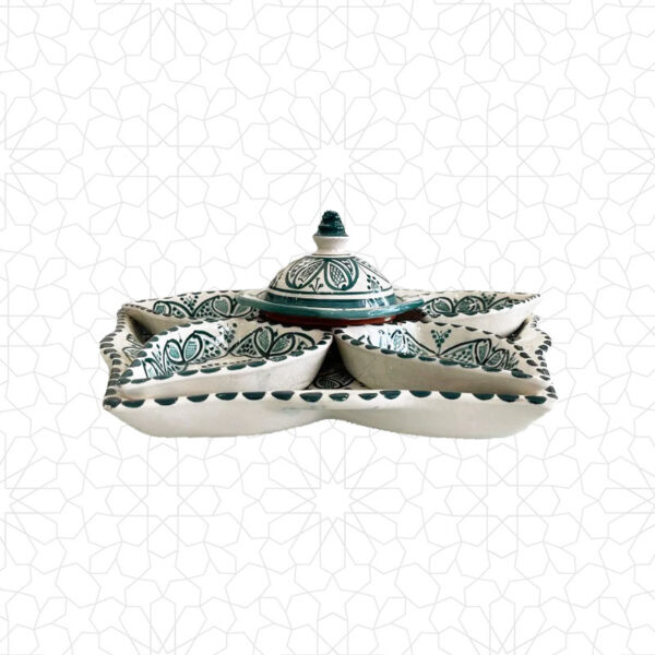 Ceramic Fera9a Nejma Green - Elegant Home Decor Piece - Image 5