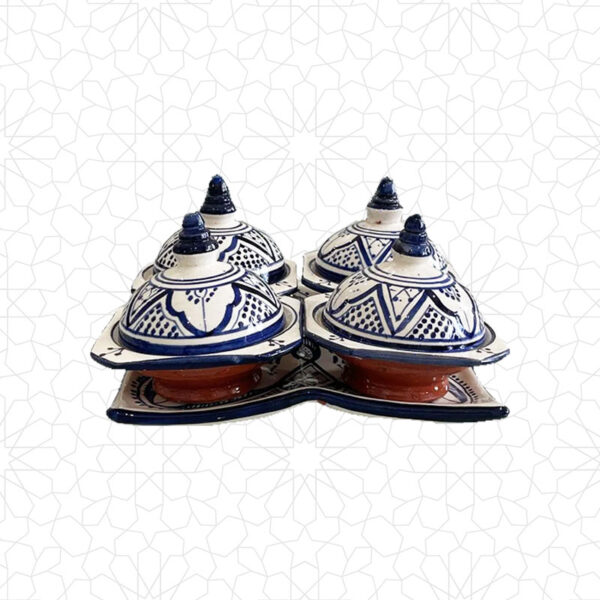 ⁦سيراميك فيرا9أ أزرق تويجات أزرق⁩ - الصورة ⁦3⁩